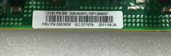 00E0639 IBM 8-Slot DDR3 Memory Riser Card 00E0638 * Pulled * — image 3
