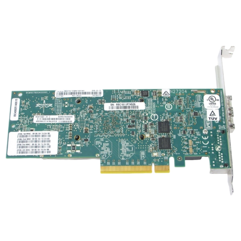 00E2719 IBM 00E2719 00E2715 4-Port 10Gb SFP+ 1Gb SR RJ45 Ethernet Adapter PCIe Card — image 5
