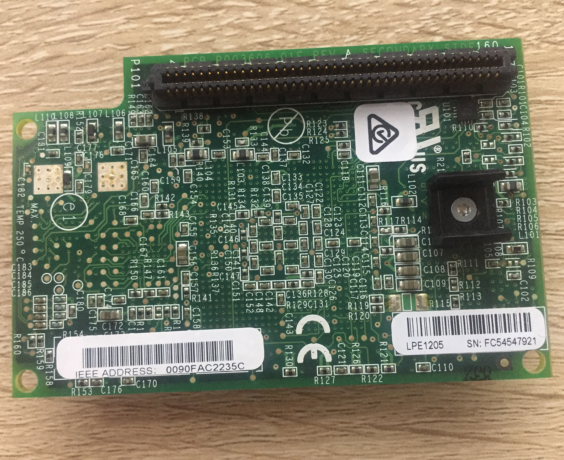 00JY846 00JY806 Lenovo Emulex 8Gb Fibre Channel expansion card — image 2