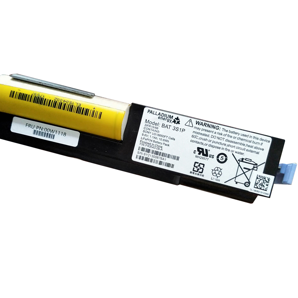 00W1118 IBM DSC3700 Battery BAT 3S1P P43543-09-A Backup Battery — image 2