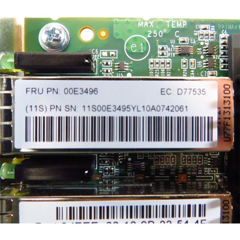 00E3496 IBM Emulex LPE16002 00E3495 577F 2-Port 16Gb HBA FIBRE CHANNEL Network Adapter card — image 5